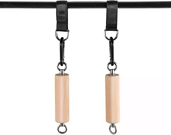 letsgood Wooden Pull Up Climbing Hold Grips
