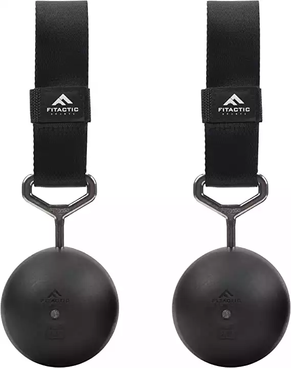 FITactic Rock Climbing Solid Training Cannonball Bomb Power Pull Up Ball Hold Grips