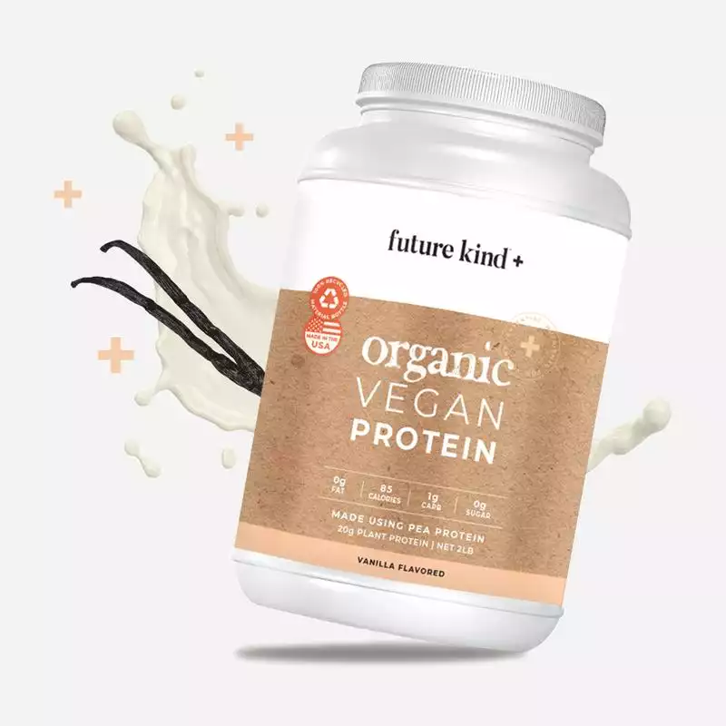 Futurekind- Organic Vegan Protein Powder - Vanilla Flavored