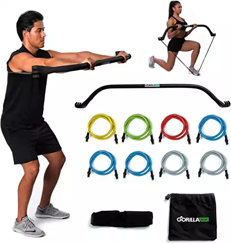 Buy NYPOT Bow Portable Resistance Bands - Home Gym Workout Kit - Fitness  Equipment Set - 4 Resistance Bands - Full Body Training Kit - Weightlifting  & Exercise Kit for Men 