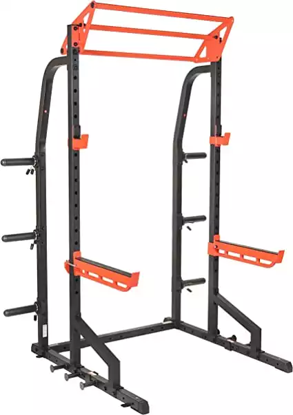 Sunny Health & Fitness Power Zone Half Rack