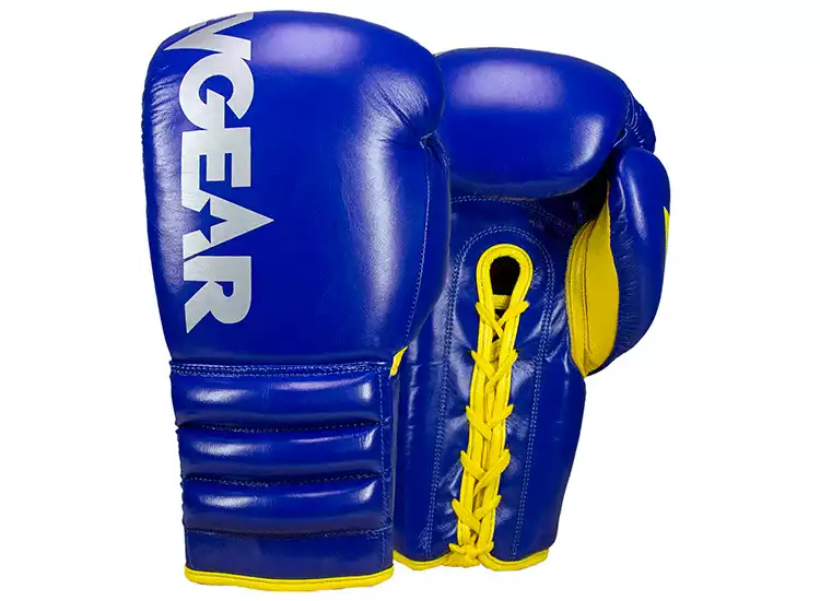 Revgear S4 Sentinel Lace Pro Leather Gel Boxing Gloves